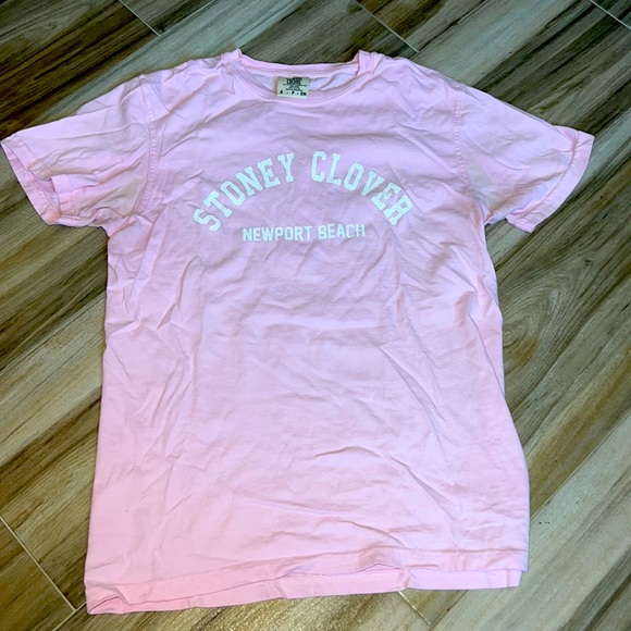 Stoney Clover Lane Tops - Stoney clover lane Newport Beach t-shirt pink size small